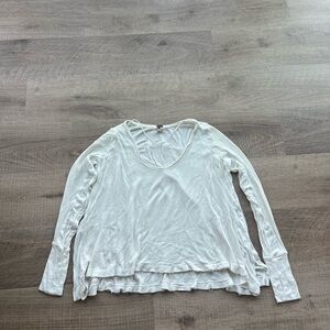 We The Free White Long Sleeve Top